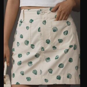 NWT Maeve Colette Seashell Skirt